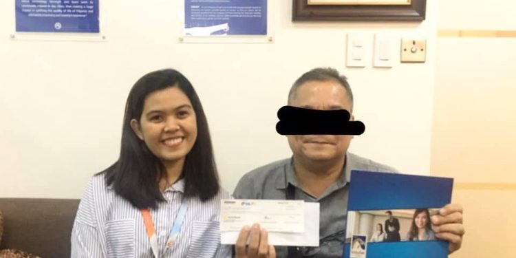 Grab Driver Insures Himself and Wife, Receives P500k for Cancer Benefit